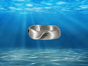 Sequence Pewter Ring