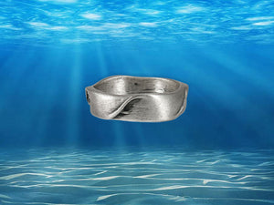 Sequence Pewter Ring