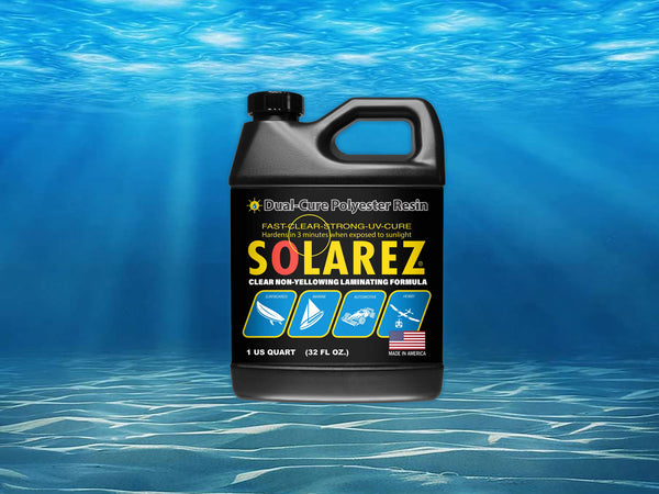 Cure Polyester Dual Cure Polyester Laminating Resin - Encinitas Surfboards