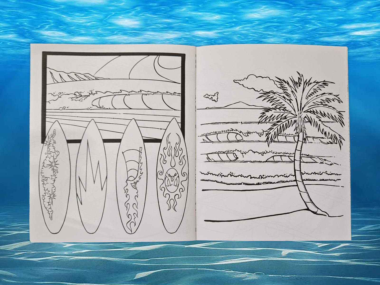 Surf Coloring Book Vol. 1