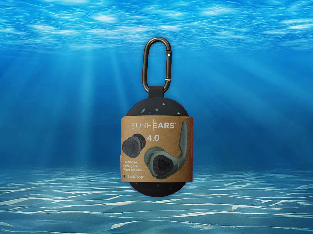 Surf Ears 4.0 in Black Sage