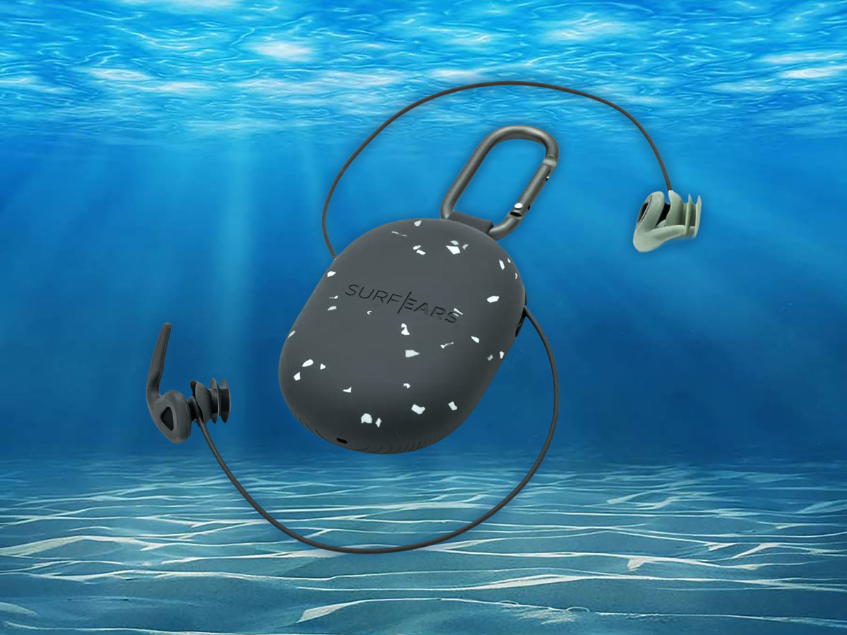 Surf Ears 4.0 in Black Sage