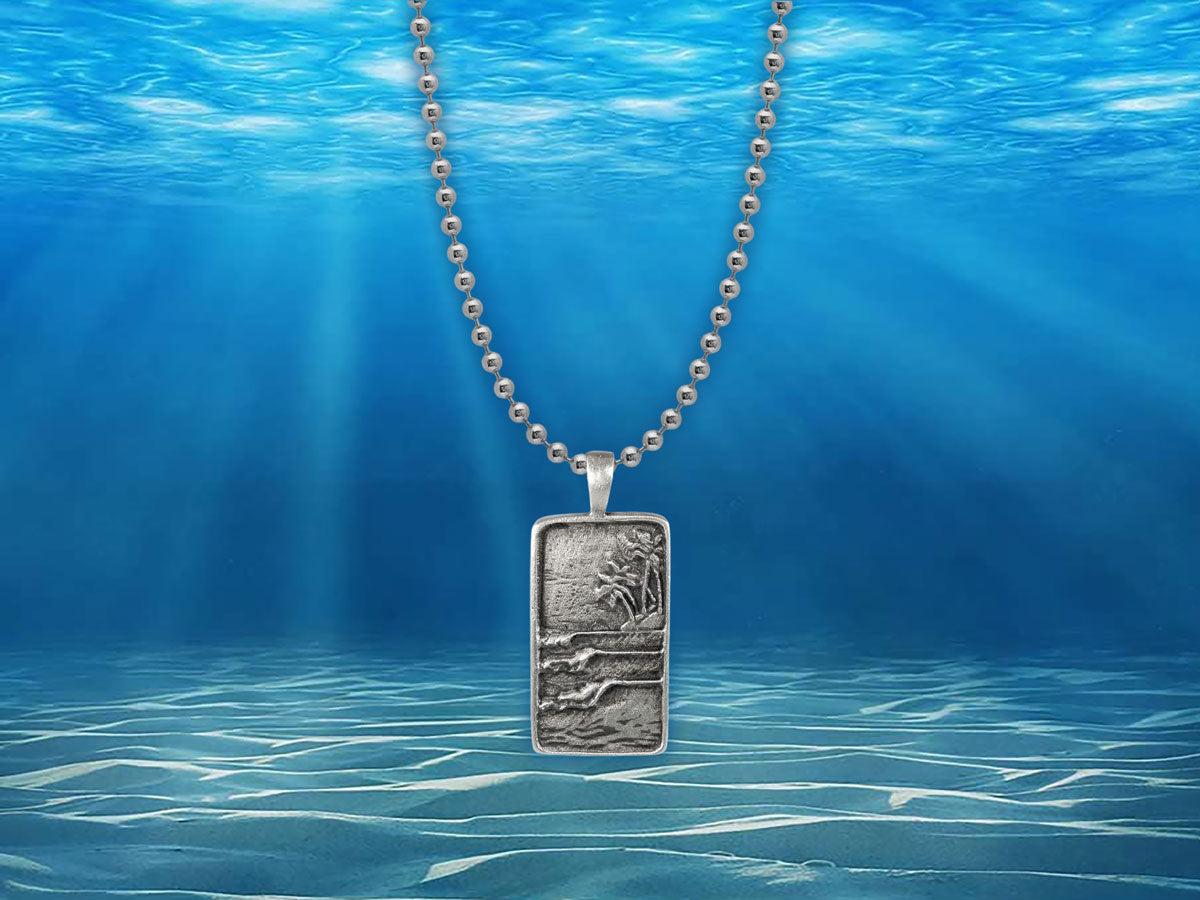 Surf Tag Pendant