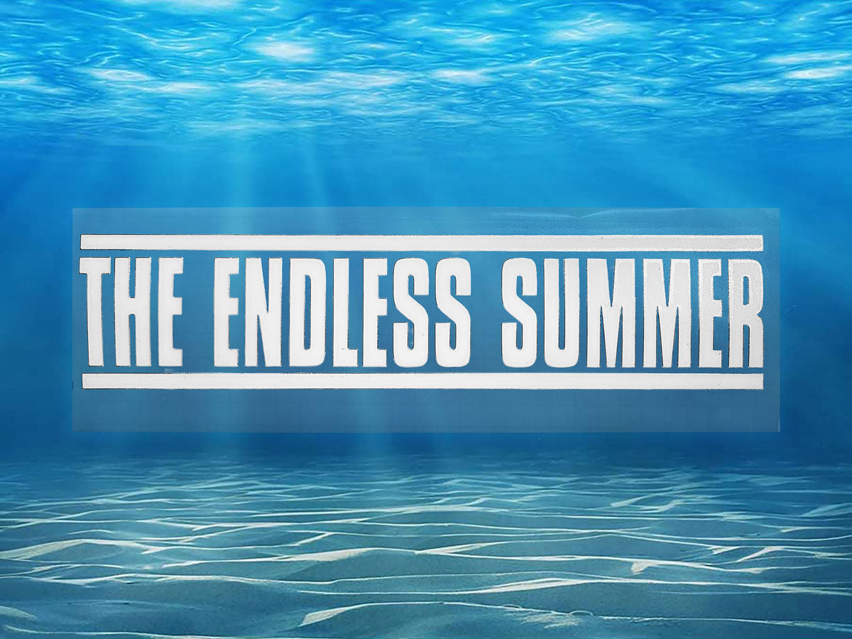 The Endless Summer Die Cut Sticker