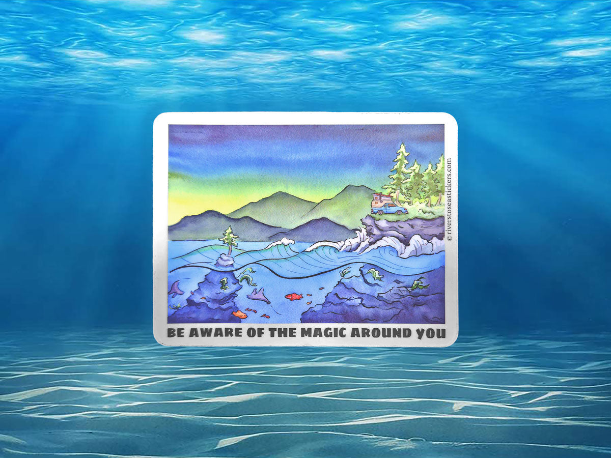 Magic Around You Sticker