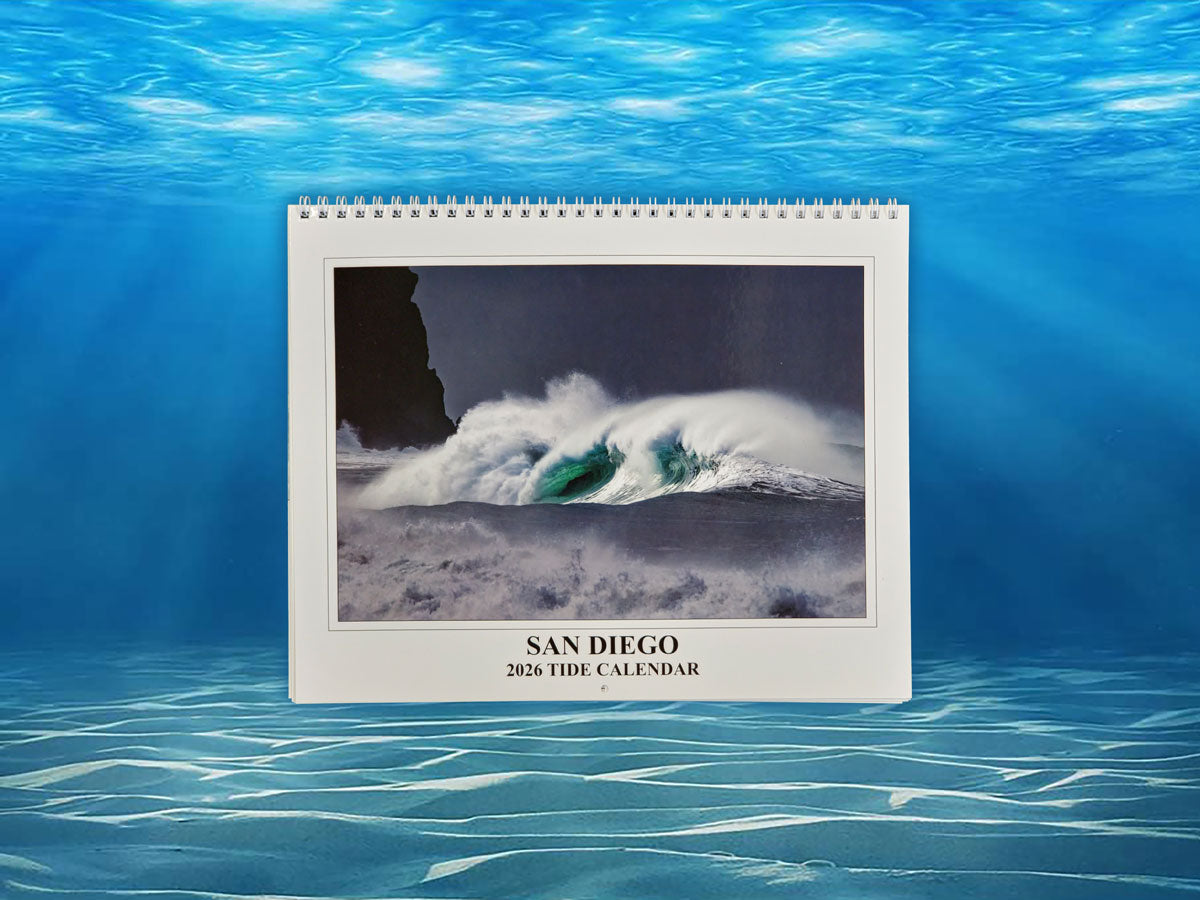 San Diego 2026 Tide Calendar