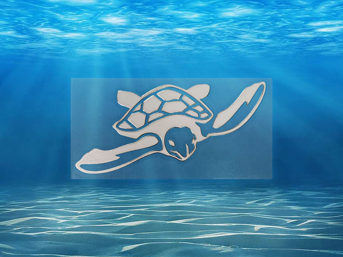 Turtle Die Cut Sticker