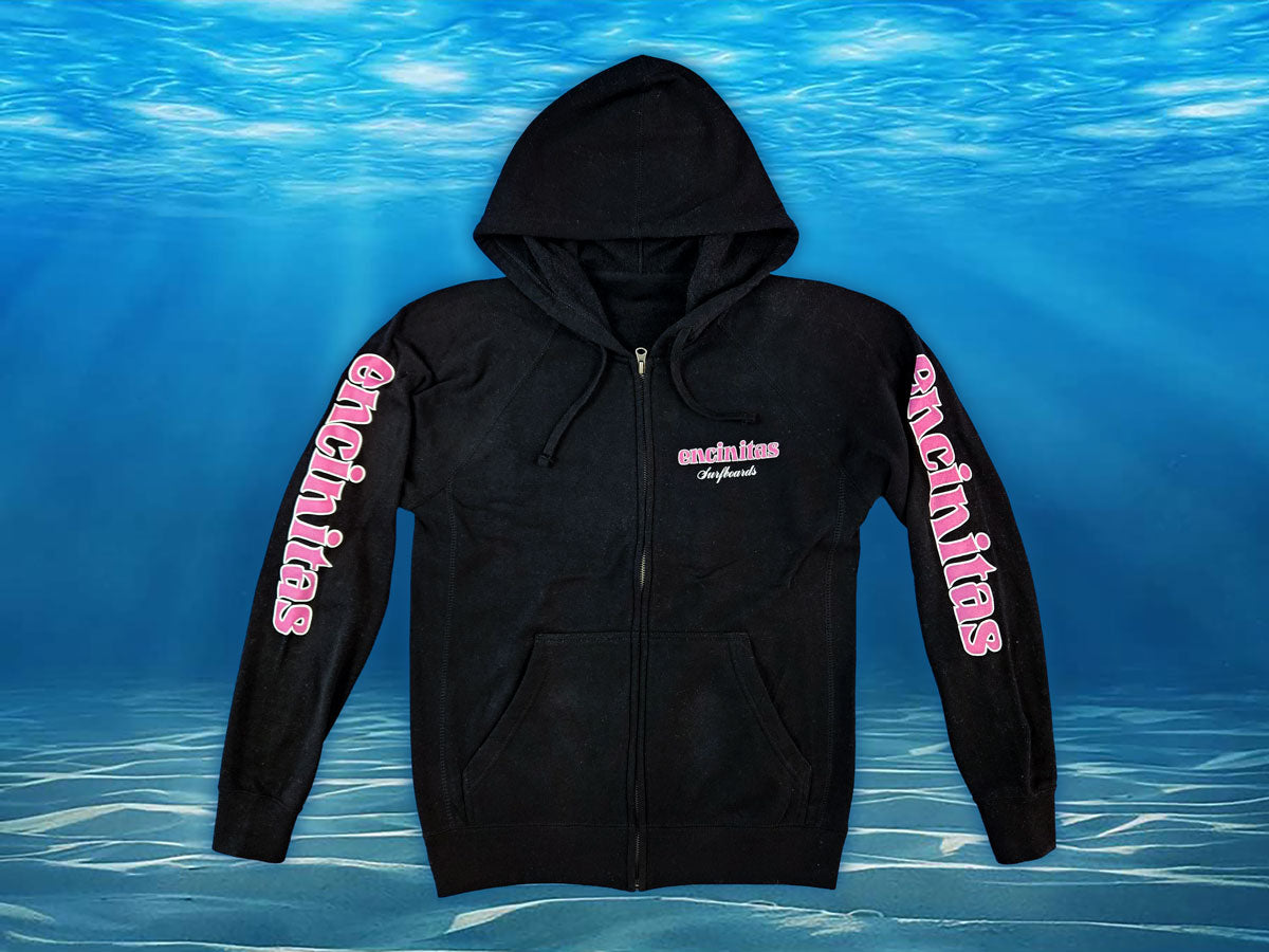 Unisex Blue Fade Icon Zip Hoody