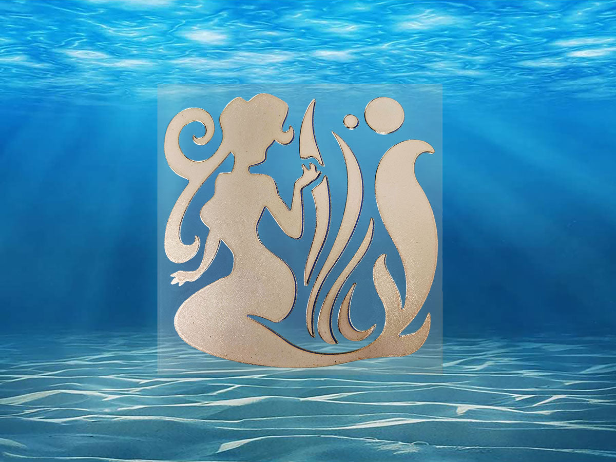 Mermaid Die Cut Sticker