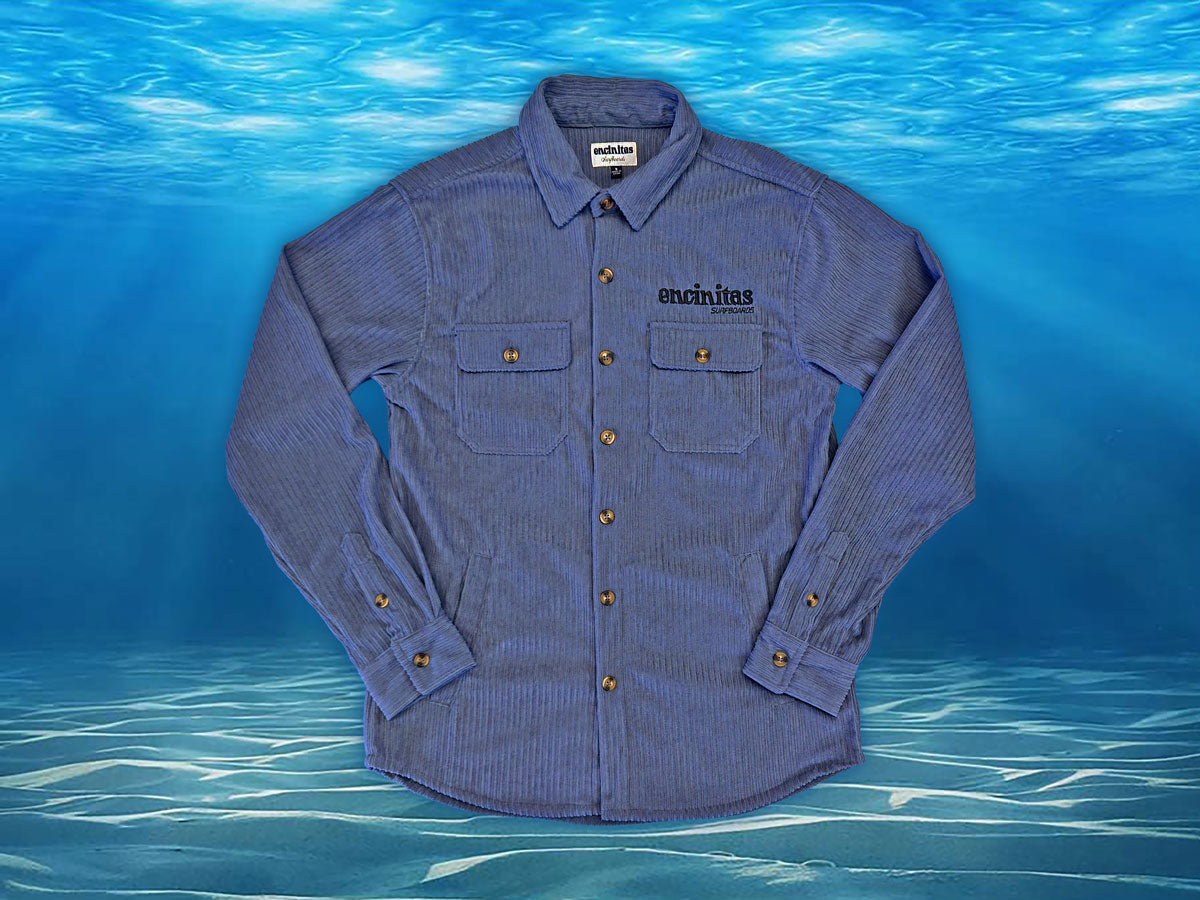 Wide Wale Cord Button Down Shirt