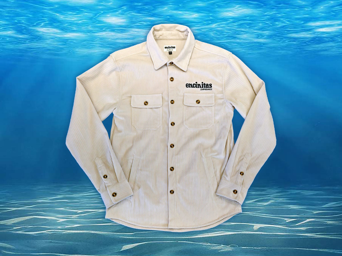 Wide Wale Cord Button Down Shirt - Encinitas Surfboards
