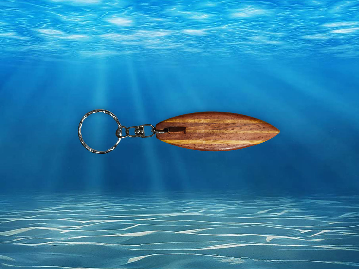 Encinitas Kona Surfboard Keychain