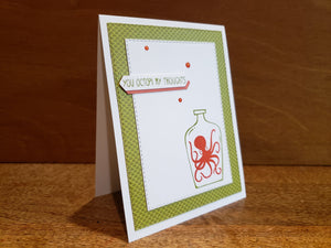 You Octopi My Thoughts Card-MB Squared Designs-birthday,birthday card,card,gift,greeting card,idea,seahorse,shells