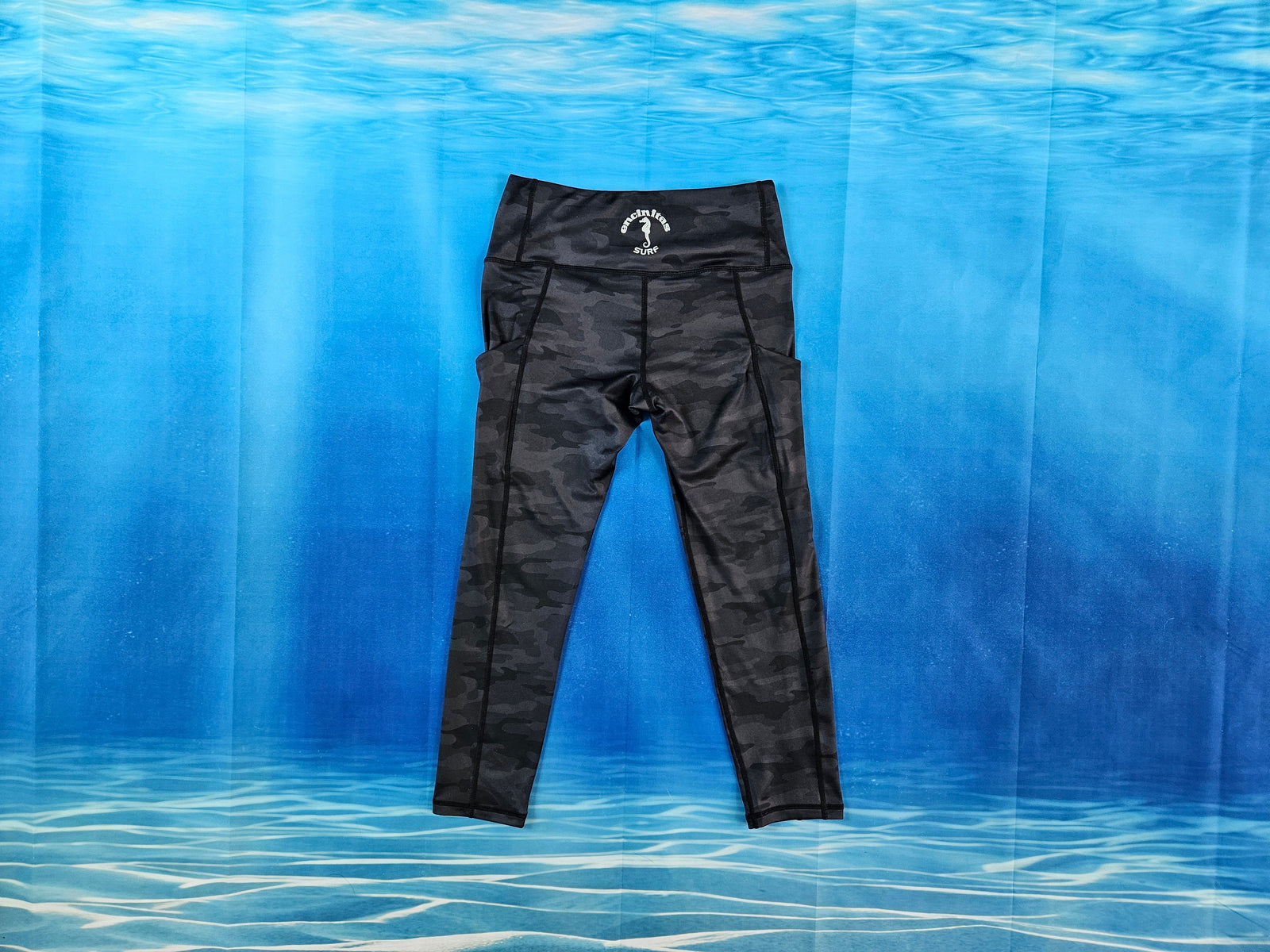 Lani Capri Yoga Pant-Independent Trading Co-black,blue,capri,encinitas,encinitassurfboards,fade,icon,icon logo,ladies,leggings,local,pants,surf horse,surf horse logo,teenage,yoga pant