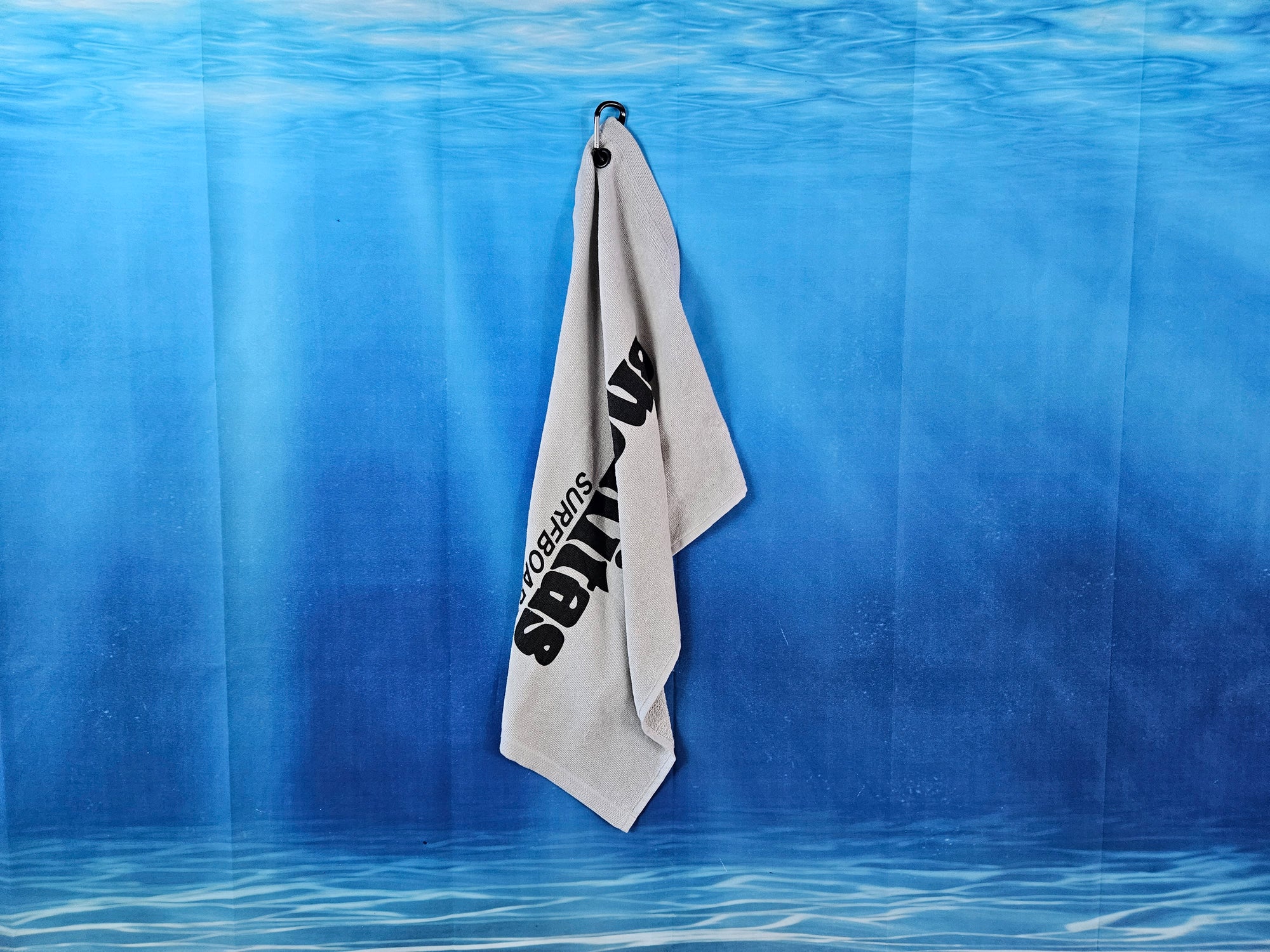Golf Towel-Encinitas Surfboards-accessories,black,encinitas,encinitassurfboards,golf,surfboards,towel