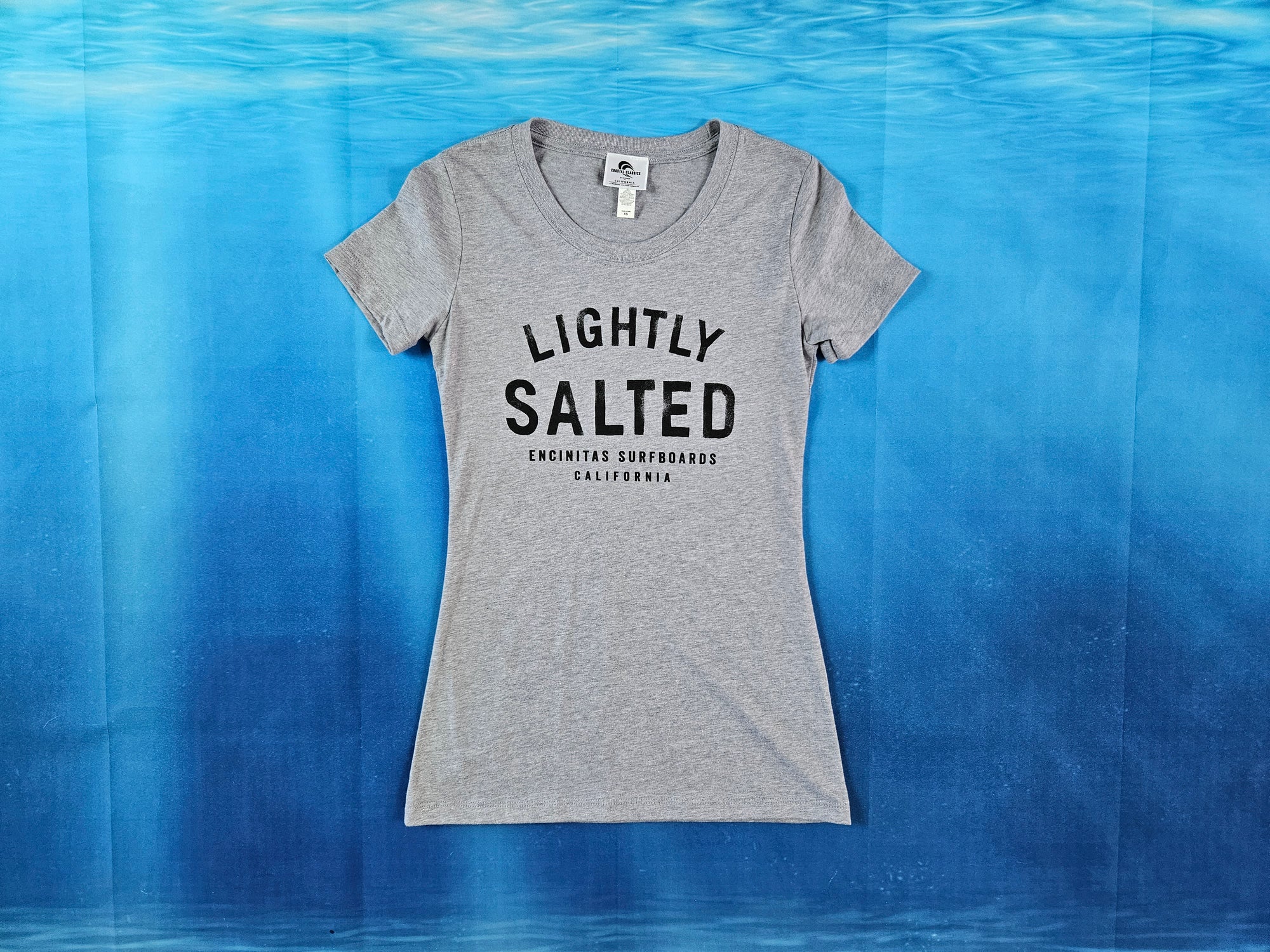 Lightly Salted Crew Tee-Coastal Classics-ladies