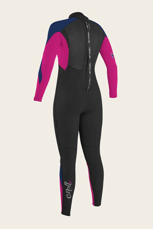 3/2 Girl's Epic Back Zip-O'Neill-back zip,black,entry level,epic,fullsuit,o'neill,oneill wetsuit,wetsuit,youth