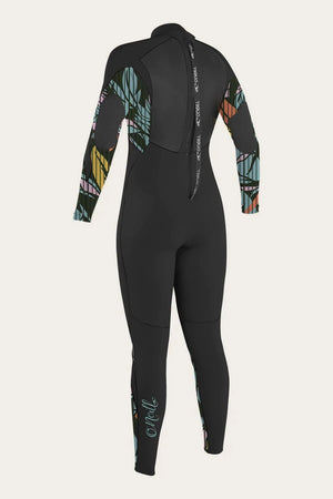 4/3 Girl's Epic Back Zip-O'Neill-back zip,black,entry level,epic,fullsuit,o'neill,oneill wetsuit,wetsuit,youth