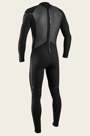 4/3 Heat Back Zip-O'Neill-black,fullsuit,heat,o'neill,oneill wetsuit,wetsuit