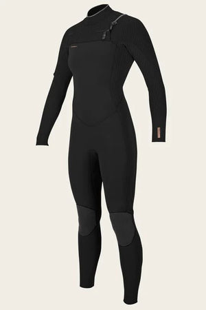 4/3+ Women's Hyperfreak Chest Zip-O'Neill-black,chest entry,chest zip,fullsuit,o'neill,wetsuit