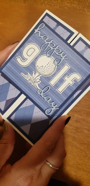 Happy Golf Day Moving Card