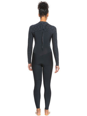 3/2 Swell Series BZ Fullsuit-Roxy-back zip,black,fullsuit,Roxy,wetsuit