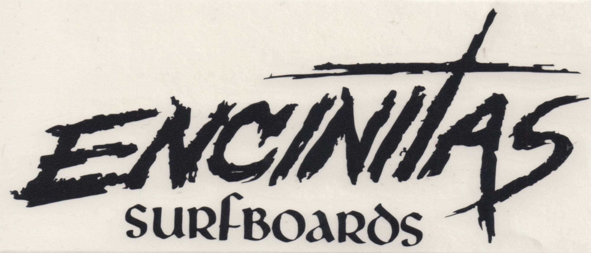 New Wave Logo Die Cut-Encinitas Surfboards-black,blue,dark,die cut,eighties,encinitas,encinitassurfboards,icon,local,logo,matte,new,red,silver,surfboards,wave,white