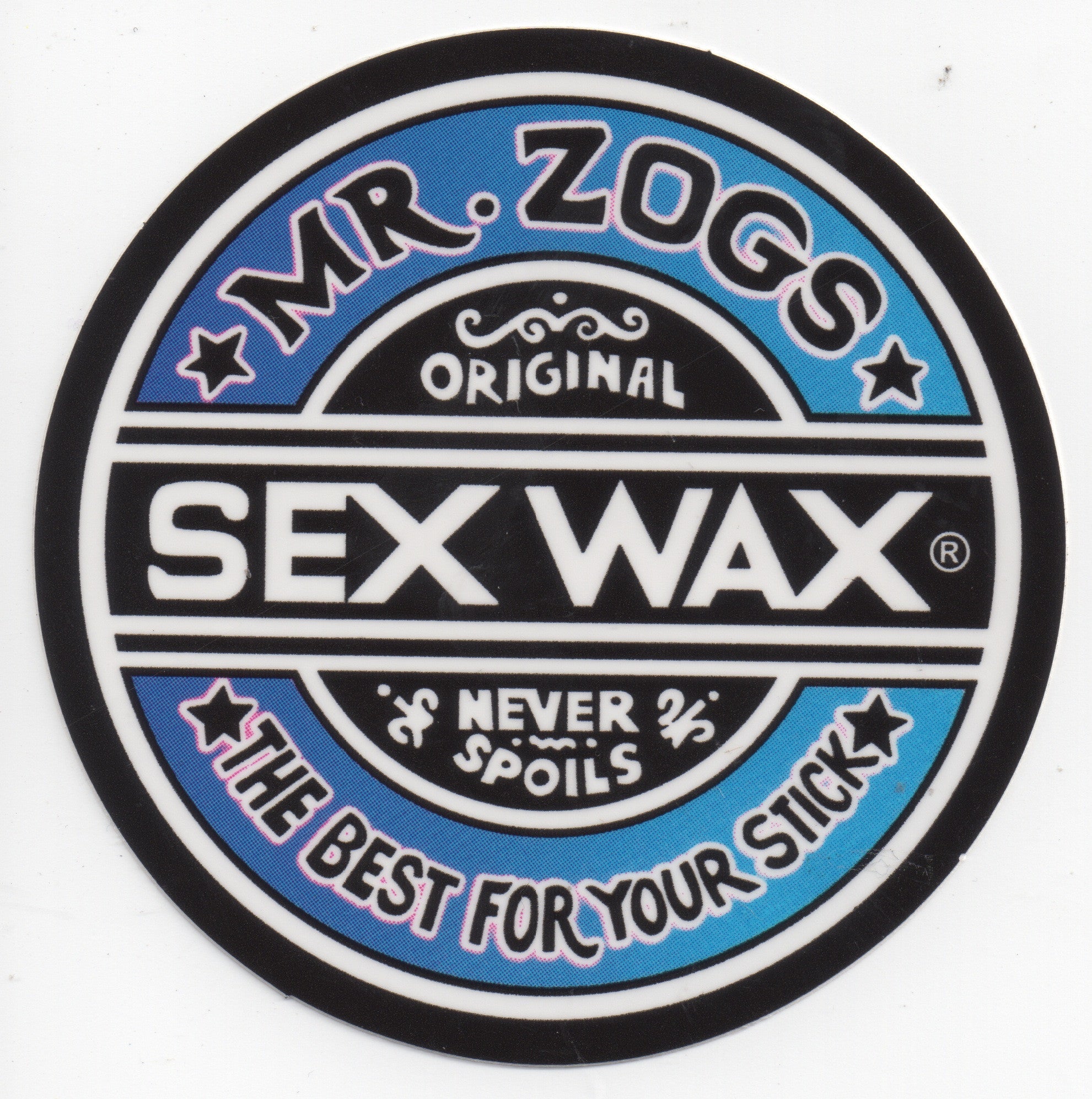 Mr. Zogs Original Sex Wax Sticker
